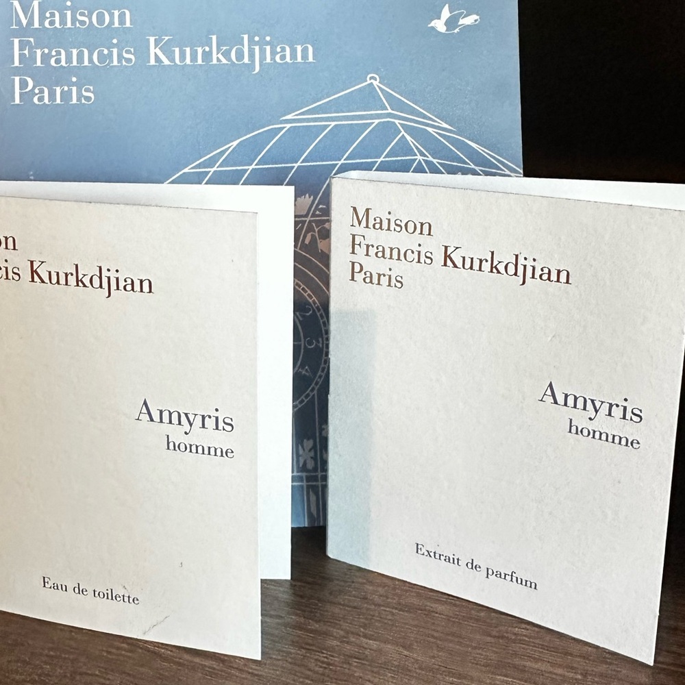 Amyris Maison Francis Kurkdjian samples for men-